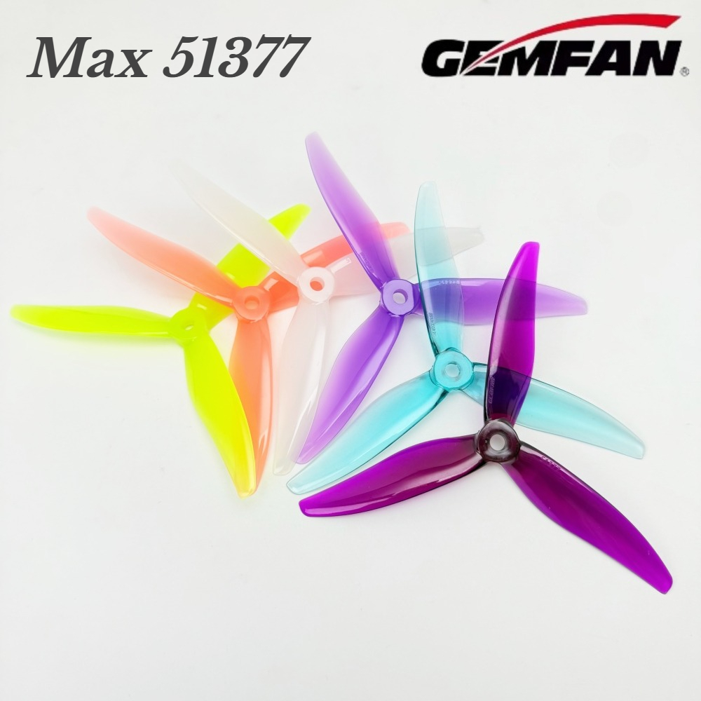 Drone Propeller - 2쌍의 Gemfan 허리케인 51377 MAX 5인치