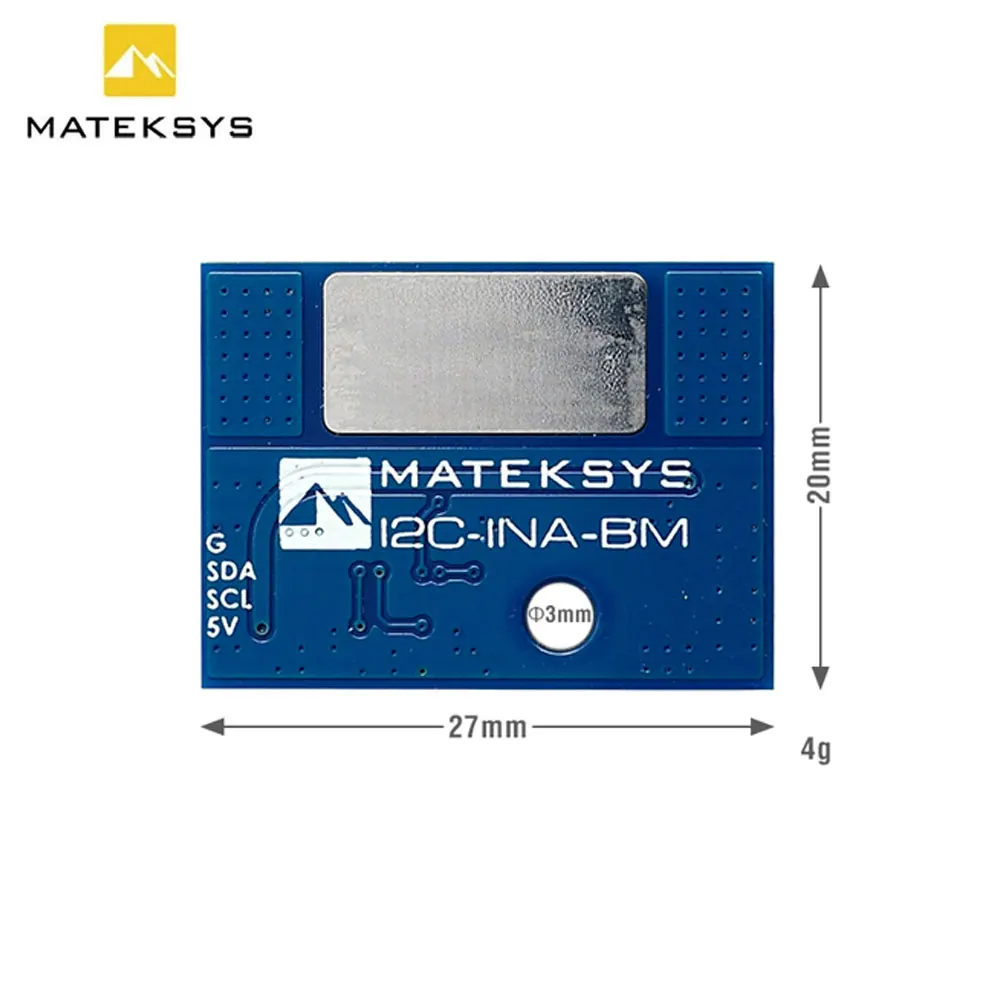 MATEK Mateksys I2C-INA-BM 초정밀  - Drone Power Distribution Board 리뷰 및 가격