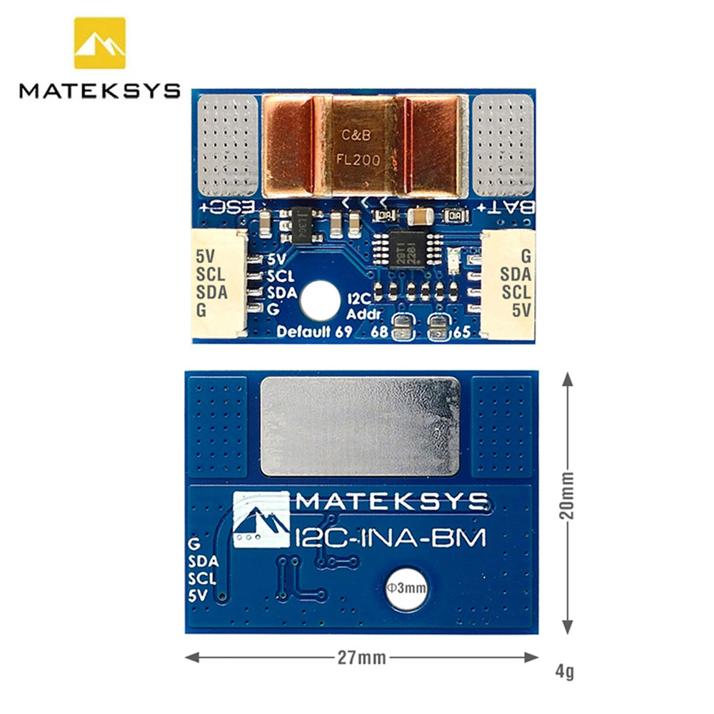 MATEK Mateksys I2C-INA-BM 초정밀  - Drone Power Distribution Board 리뷰 및 가격